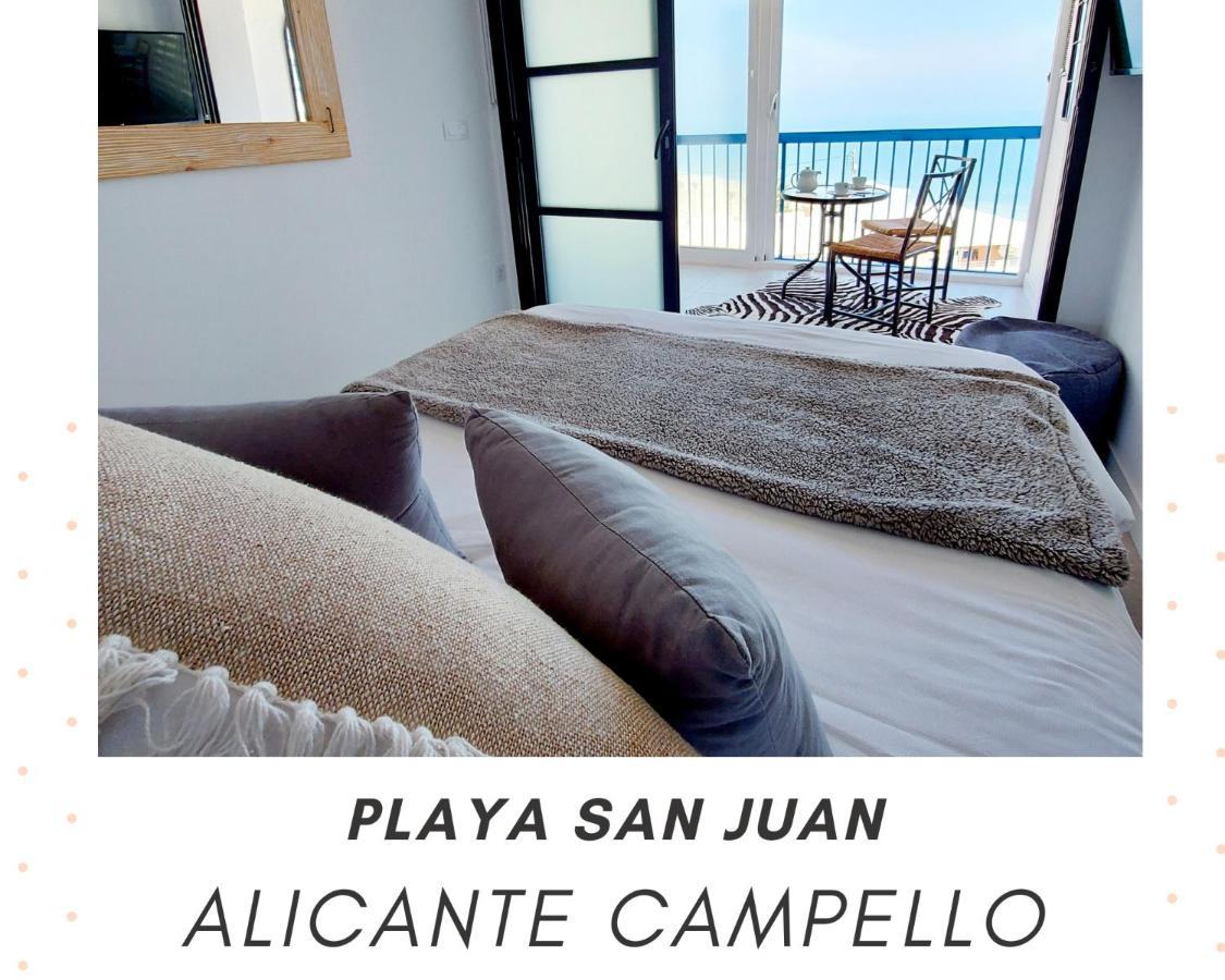Exclusif Appartement En 1Er Ligne, Vue Imprenable, Piscine, Parking Prive A Playa Mucha Vista, Alicante El Campello Buitenkant foto