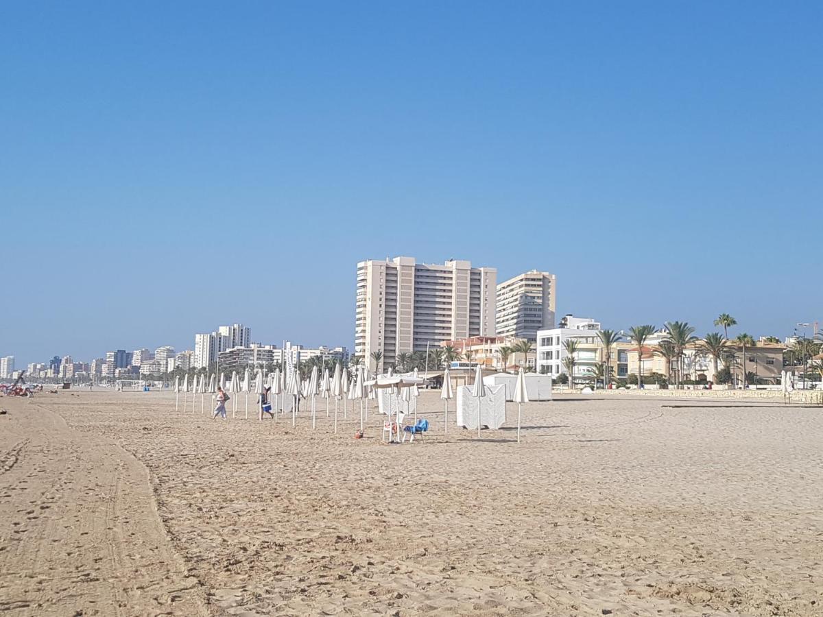 Exclusif Appartement En 1Er Ligne, Vue Imprenable, Piscine, Parking Prive A Playa Mucha Vista, Alicante El Campello Buitenkant foto