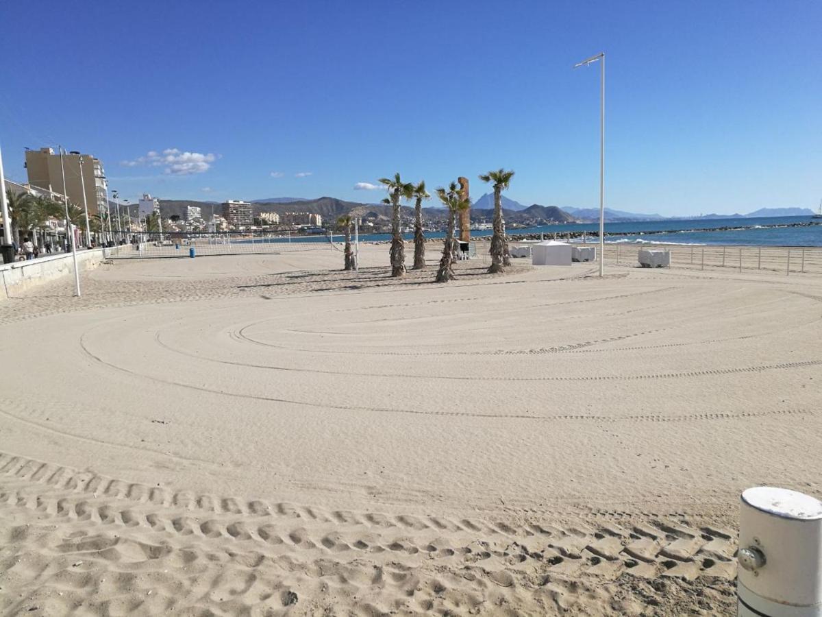 Exclusif Appartement En 1Er Ligne, Vue Imprenable, Piscine, Parking Prive A Playa Mucha Vista, Alicante El Campello Buitenkant foto